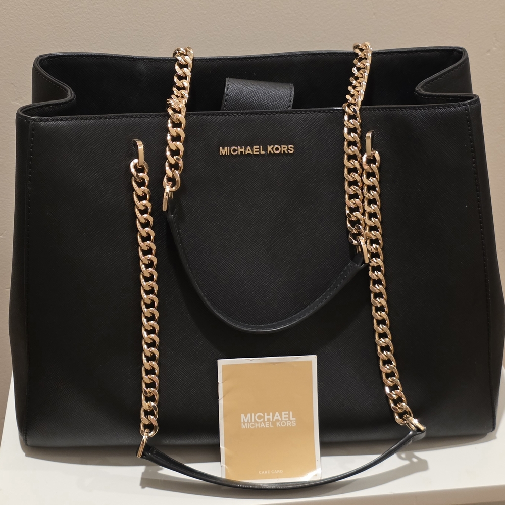 Michael Kors Black Tote Bag
